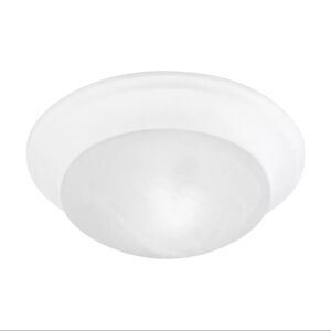 Livex Lighting Omega 3 Light Ceiling Mount White